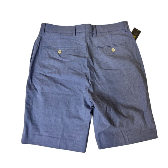 Daniel Cremieux Signature Collection Mens Blue Linen Blend Shorts Size 32 NWT - Picture 2 of 8
